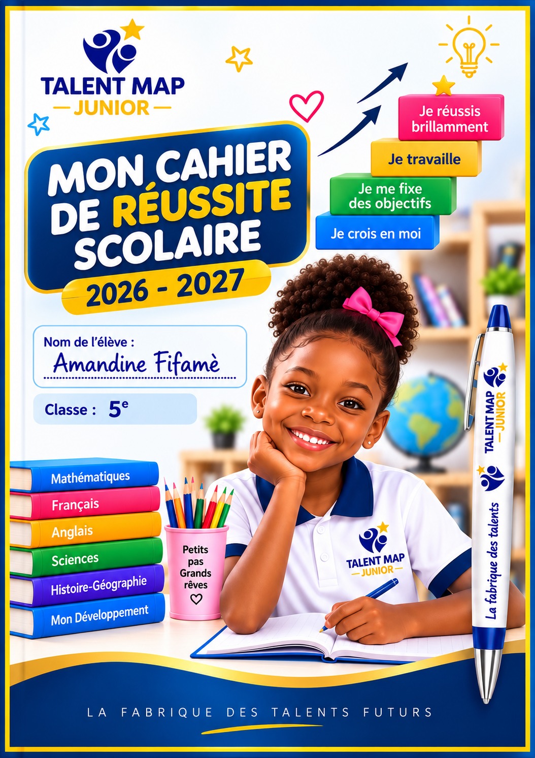 Cahier de REUSSITE scolaire